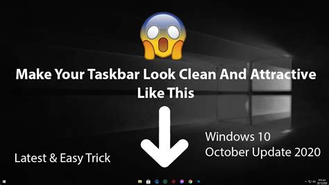 Customize Windows 10 Make Your Taskbar Look Cool Youtube
