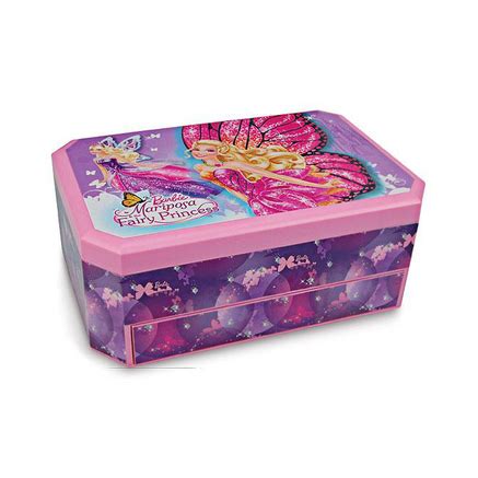 Barbie® 'Mariposa & The Fairy Princess' Musical Jewellery Box - Barbie