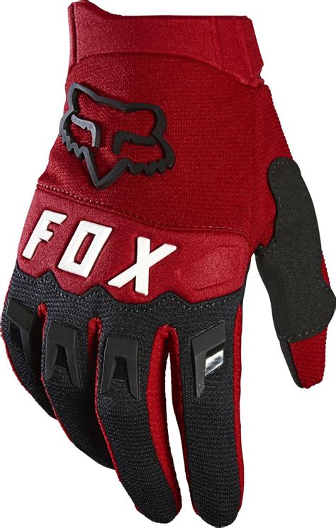 Fox Dirtpaw Gloves Youth Flame Red At Uk