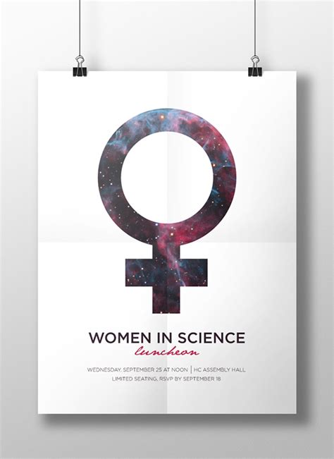 Women In Science Poster On Behance