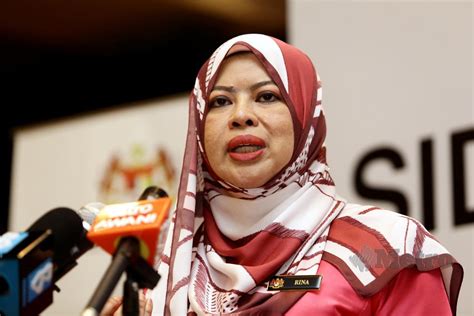 Datuk seri rina binti mohd harun (jawi: Pengisian jawatan di JKM perlu ikut prosedur | Harian Metro