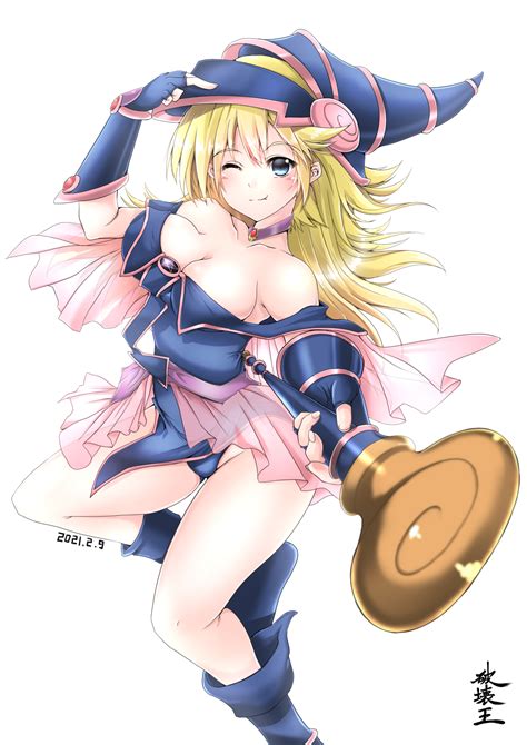 Dark Magician Girl Yu Gi Oh Duel Monsters Image By Shiningwizard11