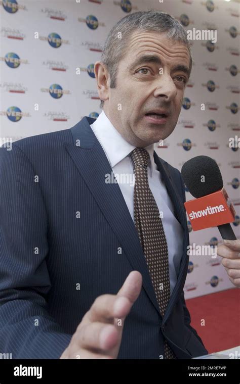 Rowan Atkinson Attends Thejohnny English Reborn World Premiere Held