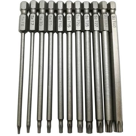 Buy Ydlqwcz Long Torx Security Head Screwdriver Drill Set 14 Inch Hex