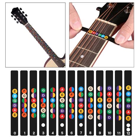 Guitar Chord Stickers For Fretboard