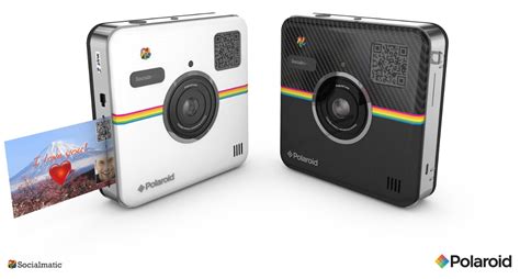 Polaroid Socialmatic Instant Camera Android Powered Digital Camera With