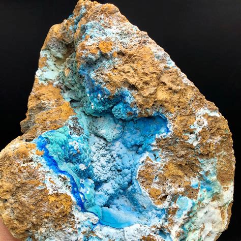 Crystal Hemimorphite Natural Dark Blue Hemimorphite Mineral Etsy