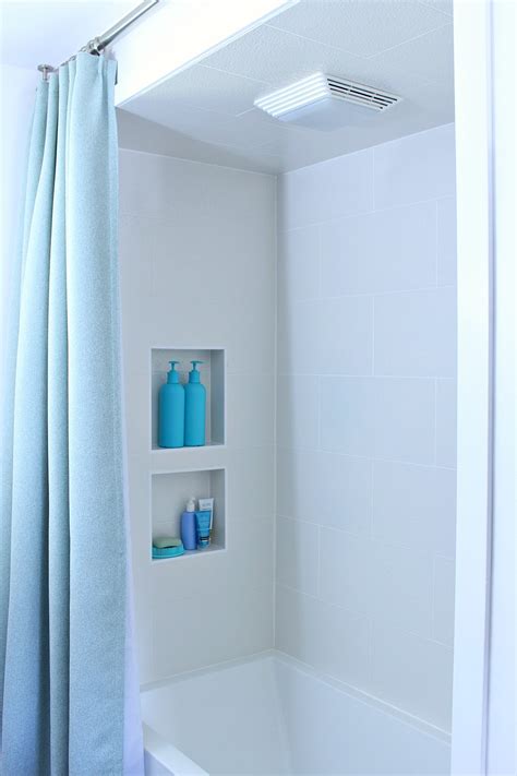 Tighten the set screws to secure. Bathroom Update: Ceiling Mounted Shower Curtain Rod ...