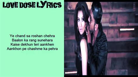 Love Dose Hd Full Video With Lyrics Yo Yo Honey Singh Desi Kalakaar Youtube