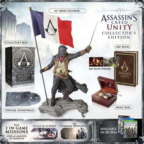Best Buy Assassin S Creed Unity Collector S Edition Playstation