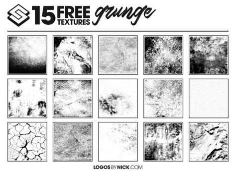 15 Free Grunge Textures Logos By Nick