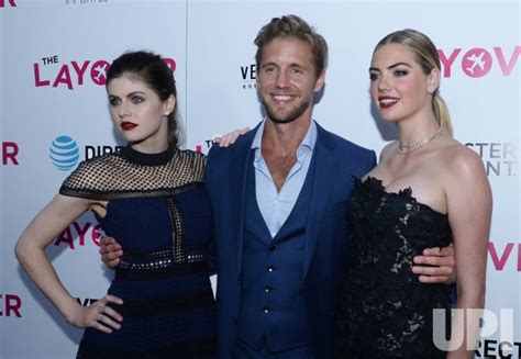 Photo Alexandra Daddario Matt Barr And Kate Upton Attend The Layover