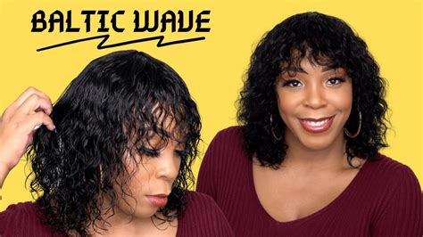 Naked 100 Brazilian Wet And Wavy Natural Hair Wig Baltic Wave Wigtypes Youtube