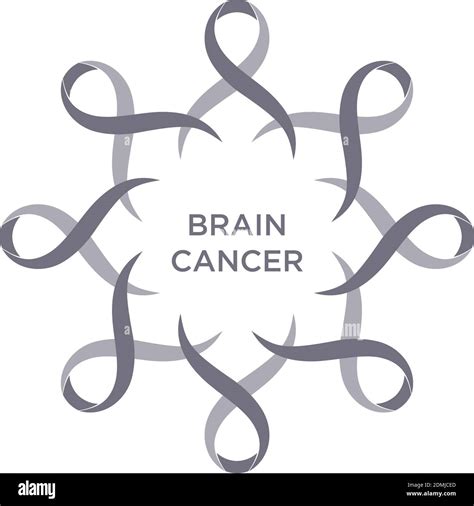 Brain Cancer Symbol Color