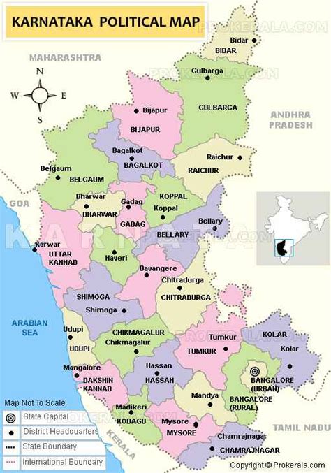 Karnataka Map Map Of Karnataka State India Bengaluru Map Map