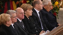Helmut Schmidt: Internationale Politprominenz nimmt Abschied ...