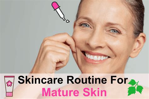 Right Skincare Routine For Mature Skin Essential Oil Benefits