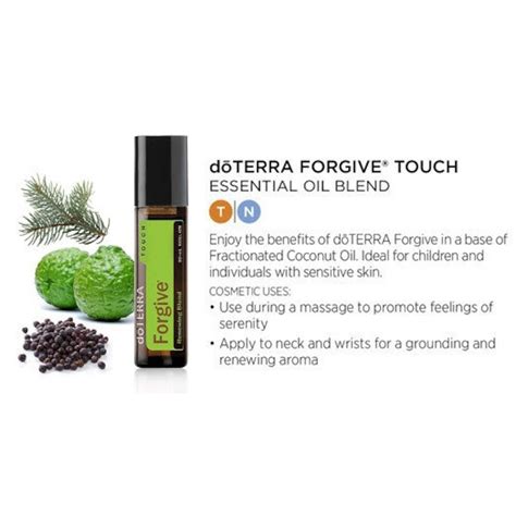 Doterra Forgive Touch Roll On 10ml Essential Oil New And Sealed Etsyde