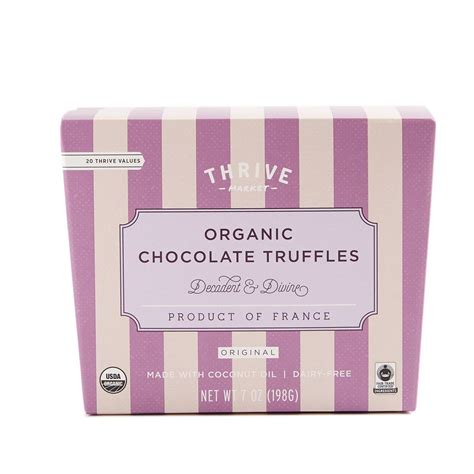 Organic Chocolate Truffles Thrive Market