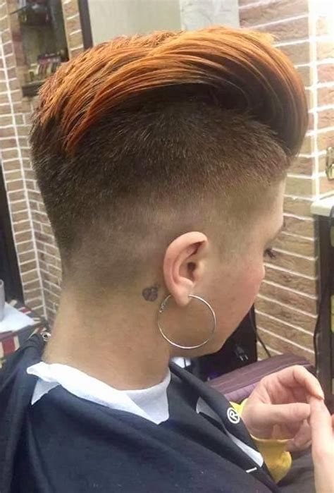 118 Best Images About Pompadour Styles On Pinterest Shorts Super Short Hairstyles And Posts