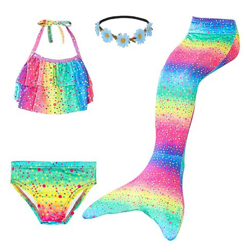 Buy Mermaid Tailsmermaid Tails For Swimming Girls Swimsuit Princess