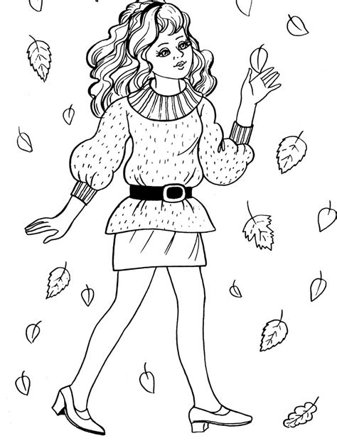 Free Coloring Pages For Girls Coloring Home