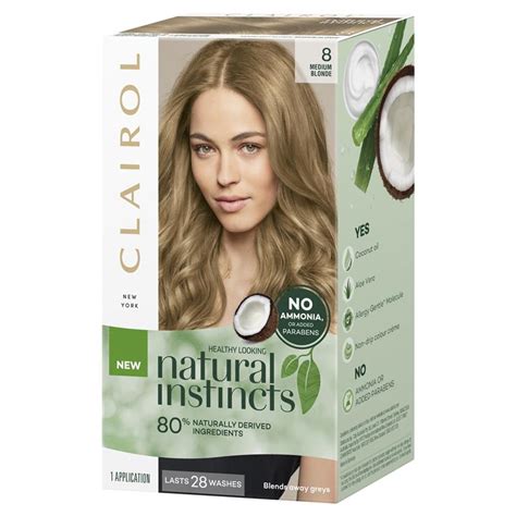 Buy Natural Instincts 8 Moonlight Blonde Medium Blonde Semi Permanent