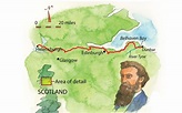Following John Muir's Trail in Scotland | John muir trail, Scotland ...