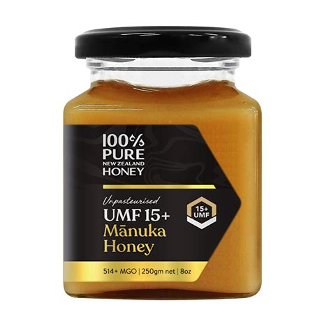 Umf Manuka Honey Glass Jar Oz Pure New Zealand Honey