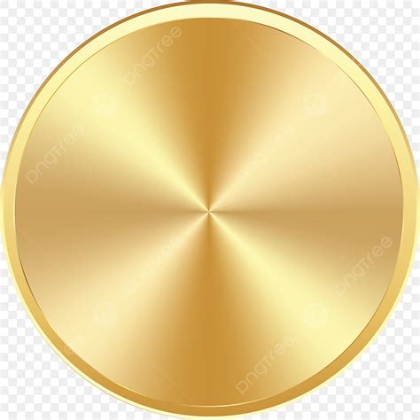 Gold Circle Banner Png Best Free Png Hd Gold Circle Frame Png Png