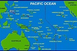Map Of The Pacific Ocean Islands - Cape May County Map