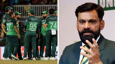 Pakistan Players Restless Over Team Director Mohammad Hafeezs Long