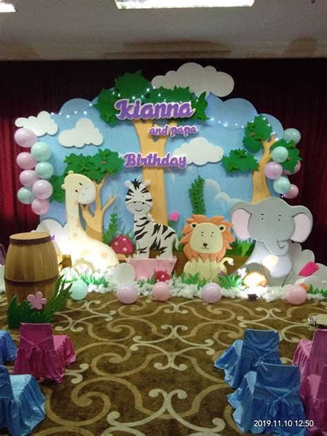 Dekorasi ulang tahun anak perempuan