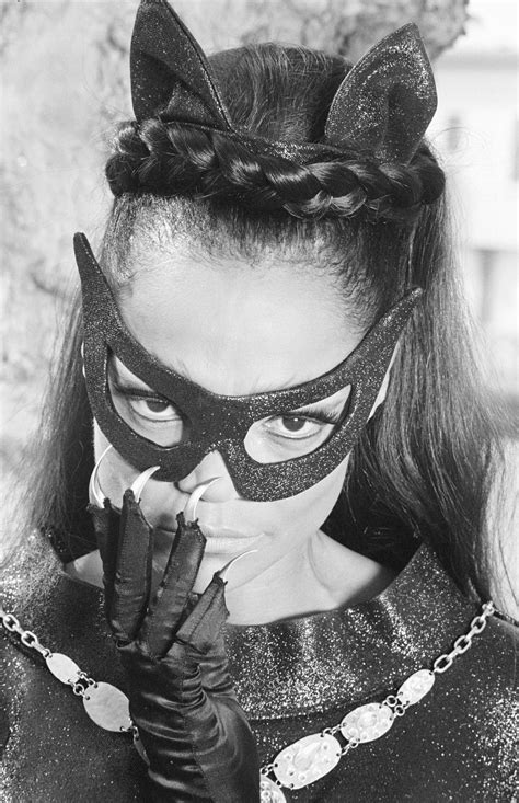 Eartha Kitt As Catwoman In The Television Series Batman 1967 R