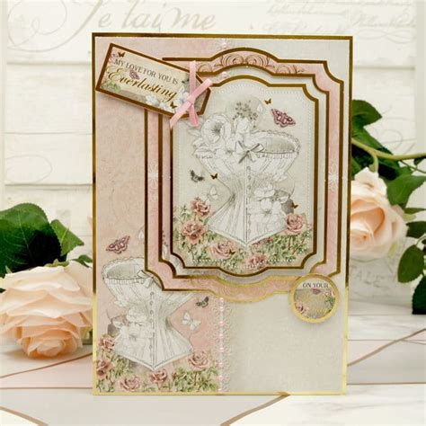 Hunkydory Everlasting Memories Luxury Card Topper Collection Feminine