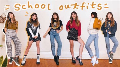 30 Back To School Outfits To Help You Survive The School Year Youtube
