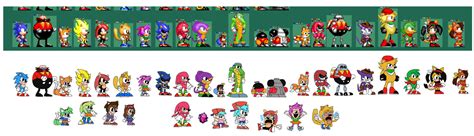 Classic Sonic And Pals 8 By Abbysek On Deviantart