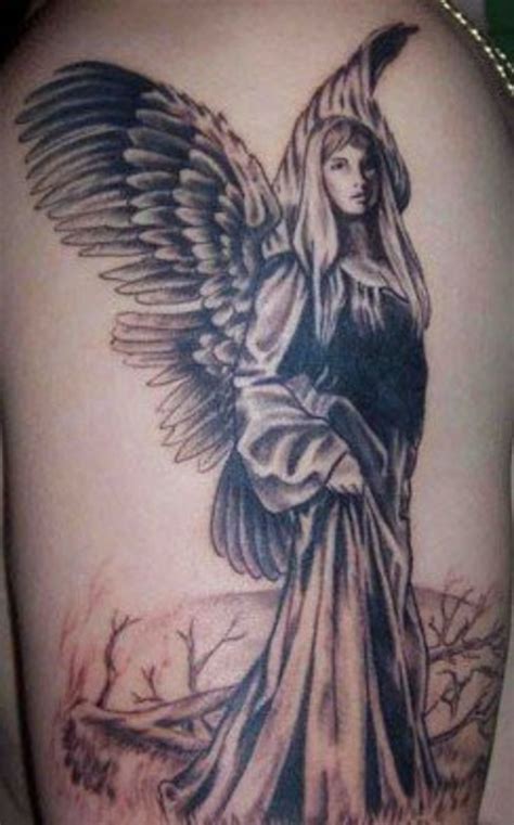 Female Angels Tattoos