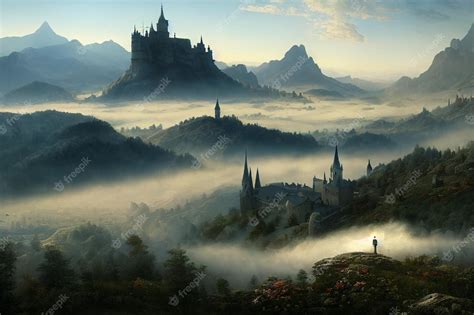 Foggy Castle Wallpapers Top Free Foggy Castle Backgrounds