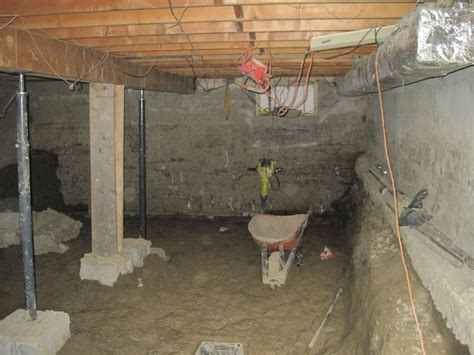 Underpinning Foundation Wall Concrete Retaining Walls House