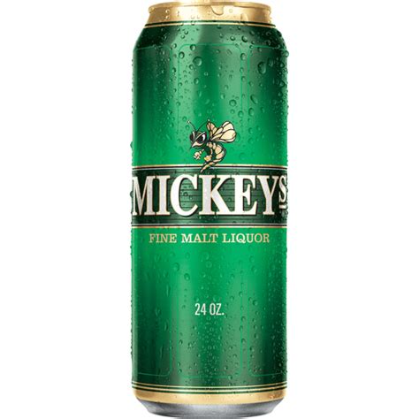 Mickeys Fine Malt Liquor Ale Beer 24 Fl Oz Can 56 Abv Malt