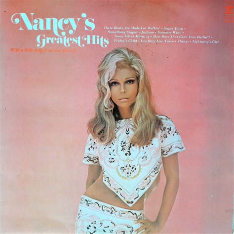 Nancy Sinatra Nancys Greatest Hits 1970 Vinyl Discogs