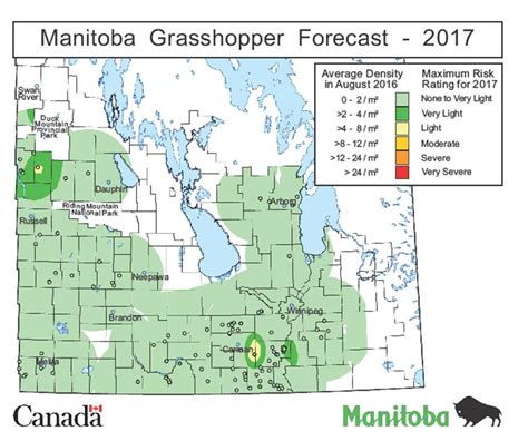 Manitoba Grasshopper Forecast | Manitoba Agriculture | Province of Manitoba