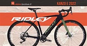 Ridley Kanzo E 2022: bici elettrica gravel con motore Fazua
