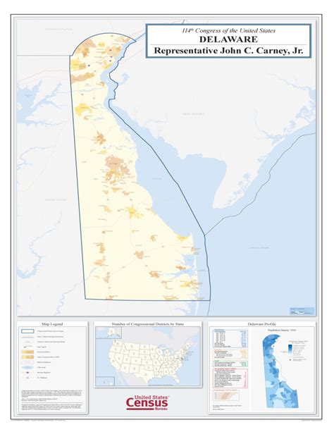 Delaware Congressional District Map Free Download