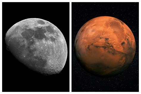 Mars With His Moons