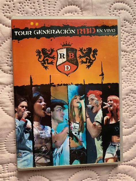 Dvd Rbd Tour Generación Item de Música Rbd Usado enjoei
