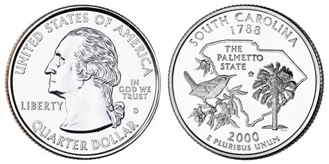 2000 D South Carolina State Quarters Value And Prices