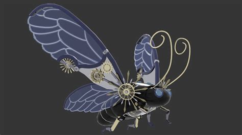 Christy Tang 3d Robotic Butterfly