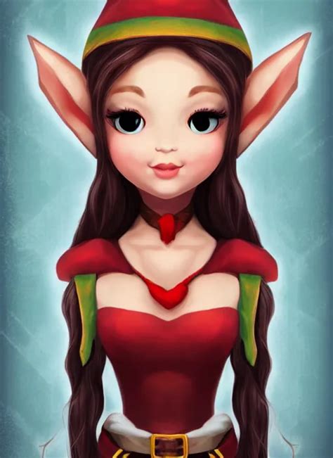 Very Cute Elf Girl Portrait Cinematic Stable Diffusion Openart